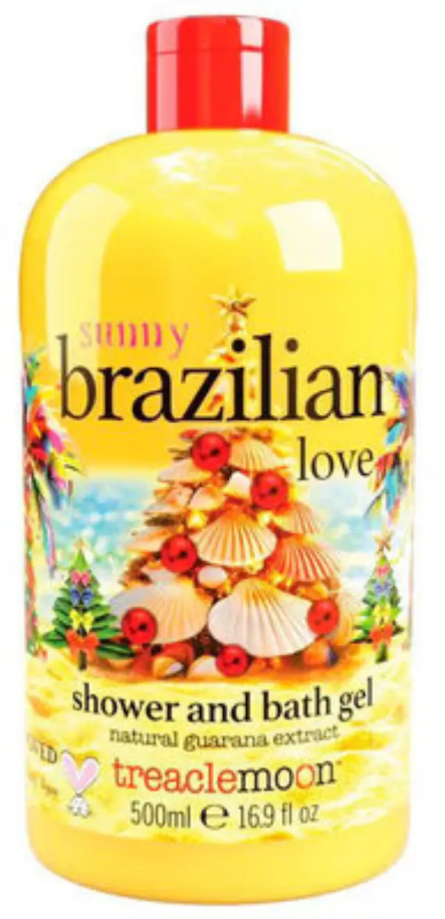 Treaclemoon Brazilian Love Shower & Bath Gel Αφρόλουτρο με Άρωμα Γκουαρανά, 500ml