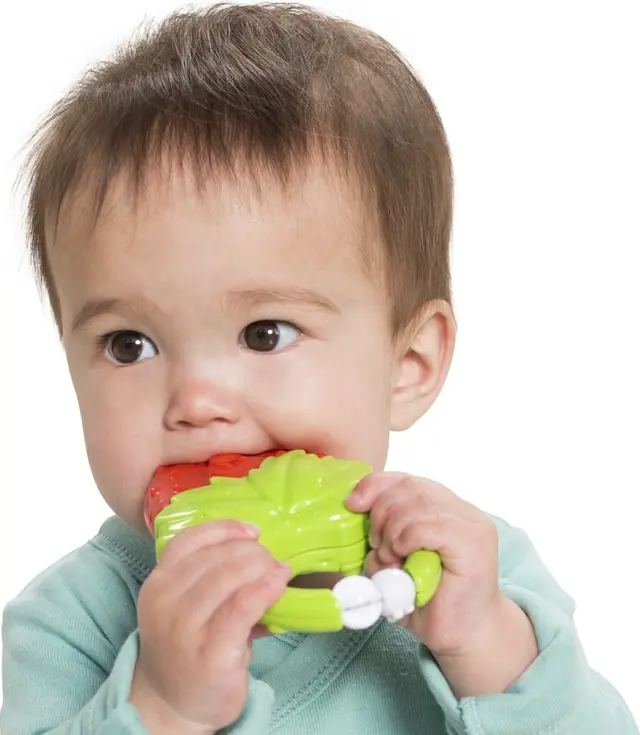 INFANTINO VIBRATING TEETHER (STRAWBERRY) 2