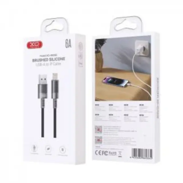 Καλώδιο USB High-Speed Α αρσ. - Lightning, 1.00m σε μαύρο χρώμα 2