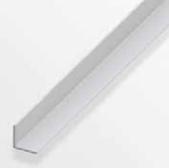 Προφίλ Γωνιακό Αλουμινίου Ασημί 2m 25x25x1.5mm (05043)