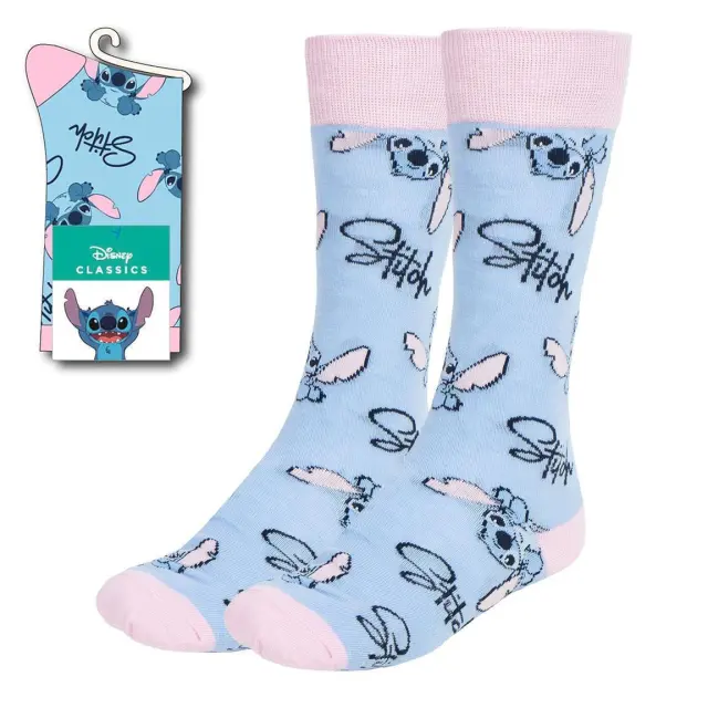 Κάλτσες Disney Lilo and Stitch Face Socks 2900002424 (One Size 36-43) Πολύχρωμο