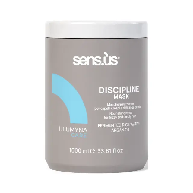 Illumyna Care Discipline Mask 1000ml - Μάσκα βαθιάς θρέψης και φροντίδας για φριζαρισμένα και ατίθασα μαλλιά