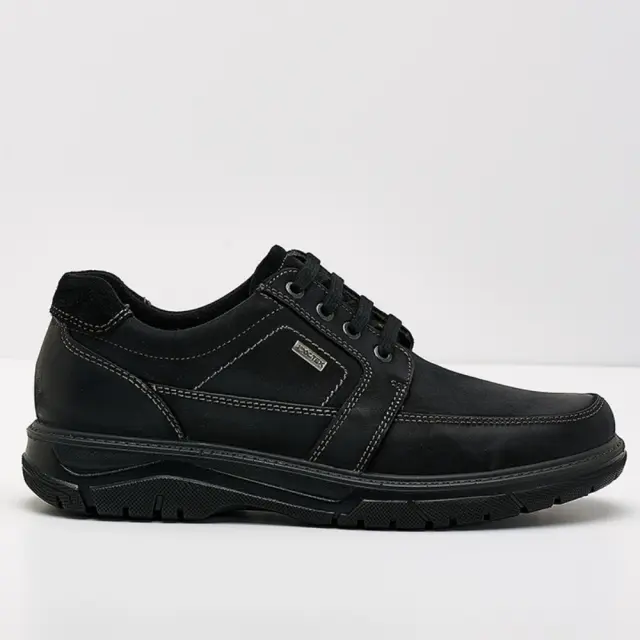 Imac Sneakers Ανδρικό δέρμα Μαύρο IMA/802418 NERO - 41