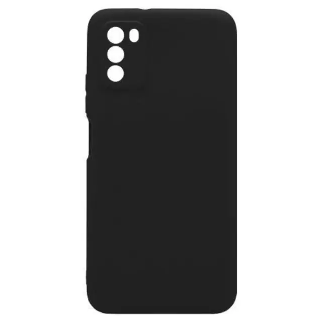 Θήκη Soft TPU inos Xiaomi Poco M3 S-Cover Μαύρο N54473