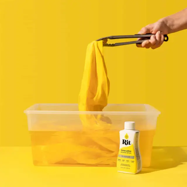 RIT DYE Liquid All-Purpose Βαφή Υφασμάτων – Lemon Yellow 236ml 3