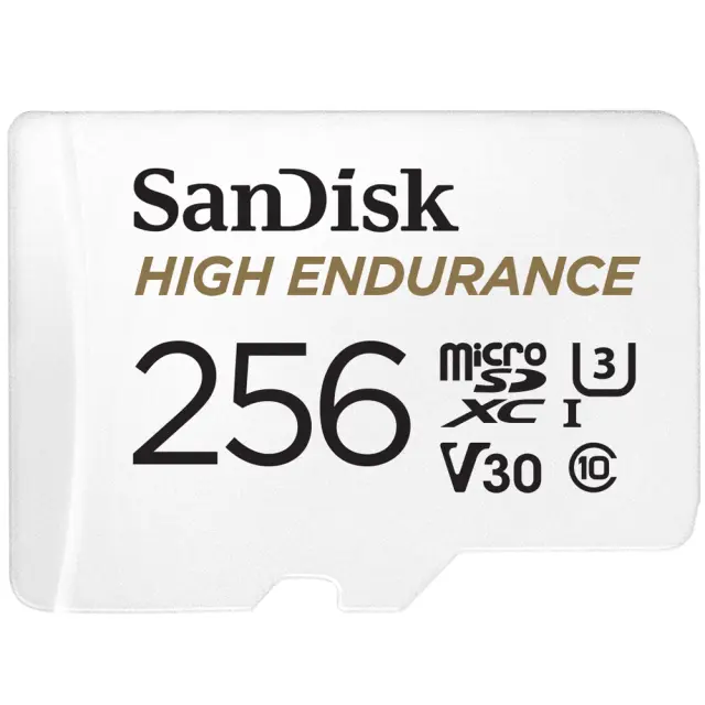 SanDisk® High Endurance microSD 256GB Card (SDSQQNR-256G-GN6IA) (SANSDSQQNR-256G-GN6IA)