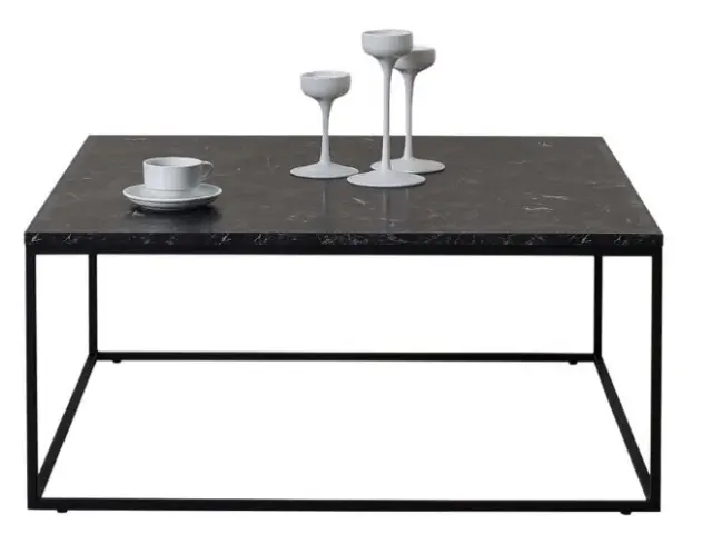 Τραπεζάκι SHP-980-QQ Profil Μάρμαρο 80x42x80cm 2