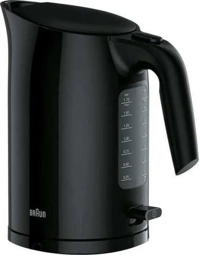 ΒΡΑΣΤΗΡΑΣ WK3100BK 1,7L ΜΑΥΡΟΣ BRAUN