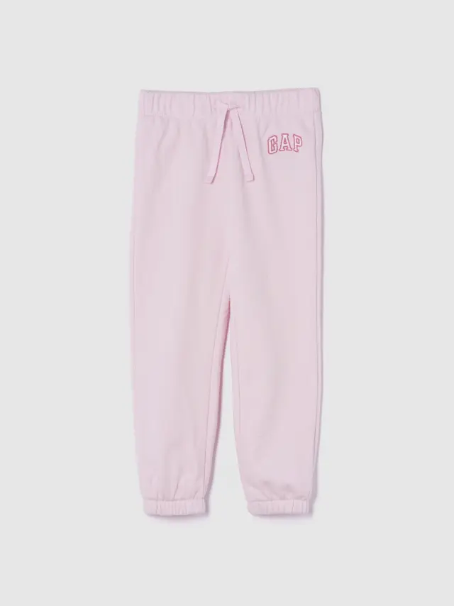 babyGap Relaxed Logo Pull-On Jogger Παντελόνι Φόρμα NEW POWDER - 4YRS