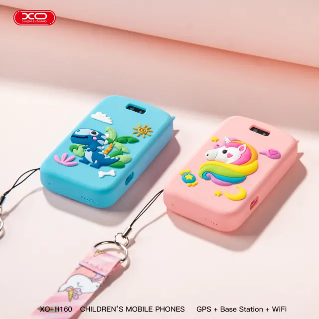 XO H160 GPS Παιδικό Smart Κινητό 4G 2.8 Ροζ 16.001.0237 3