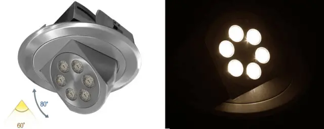 ΦΩΤ ΑΛ ΧΩΝ ΚΙΝΗΤΟ ΜΕ LED ΙΣΧΥΟΣ 6x3W 60° ΧΩΡΙΣ ΤΡΟΦ ΘΕΡΜΟ