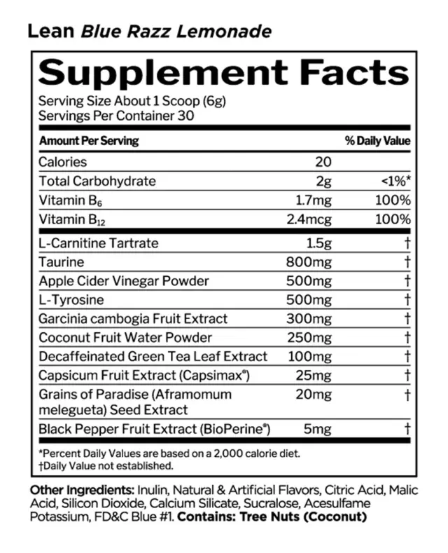 Rule1 Lean Pineapple Passion Fruit, 180 g 2