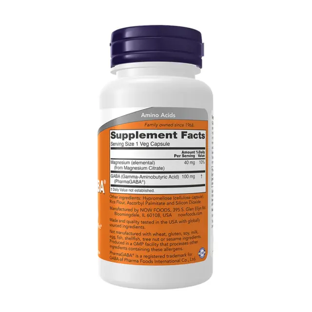Now Foods PharmaGABA® 100 mg 2