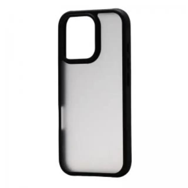 Θήκη TPU & PC inos Apple iPhone 16 Pro Flame Μαύρο N66012 3