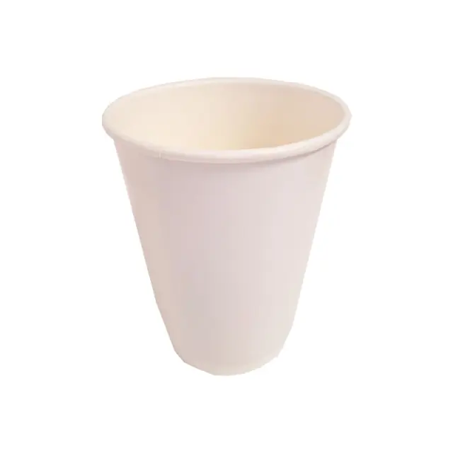 Χάρτινα ποτήρια Άσπρα Διπλότοιχα 12oz 400ml - 25 τεμάχια