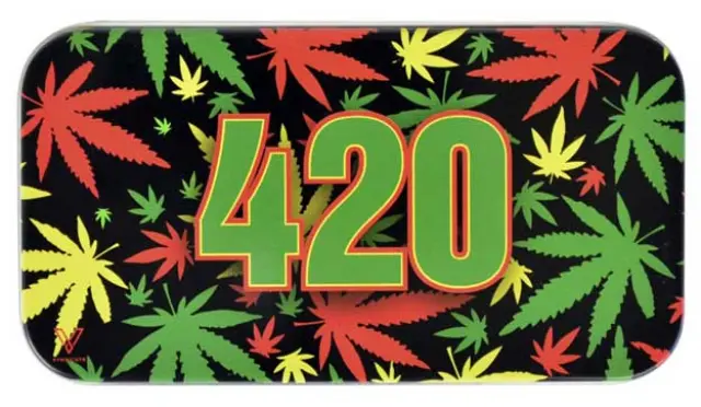 Μεταλλική Ταμπακιέρα V-Syndicase Tin Box - 420 Rasta 2