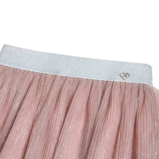 Φούστα με μεταλλιζέ glitter εφέ 2