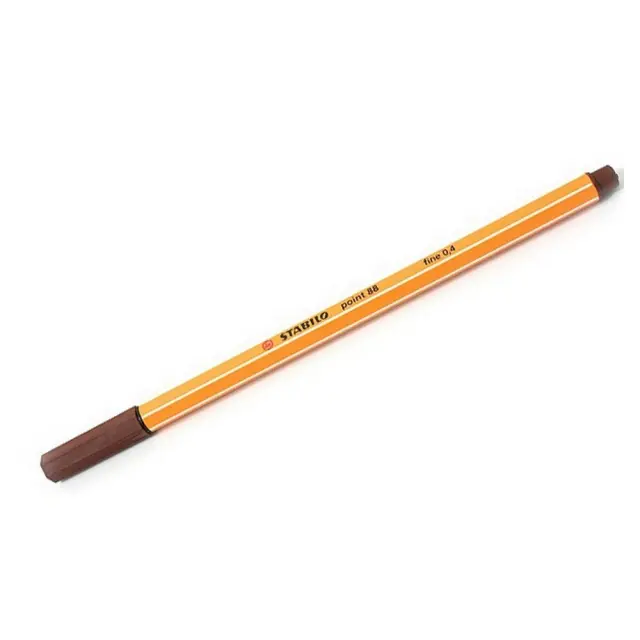 Μαρκαδόρος Σχεδίου STABILO Point 88 0.4 mm (Brown) (88/45)