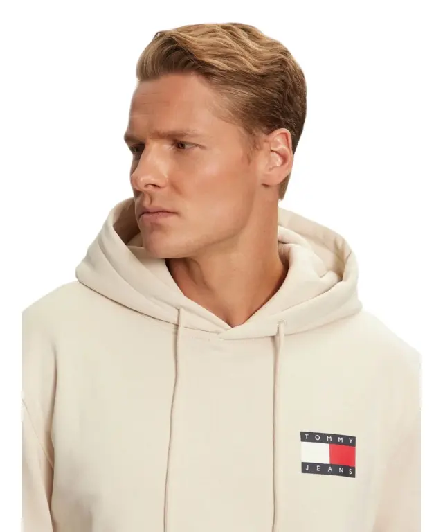 Tommy Hilfiger - Ανδρικό Φούτερ Essential Regular Fit DM0DM20738-YBH Μπεζ 3