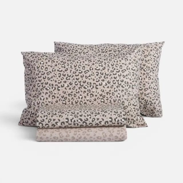 Σετ Σεντόνια Βαμβακερά Υπέρδιπλα Wild 240Χ270 Nef Nef Homeware, 100% ΒΑΜΒΑΚΙ - BEIGE (040831)
