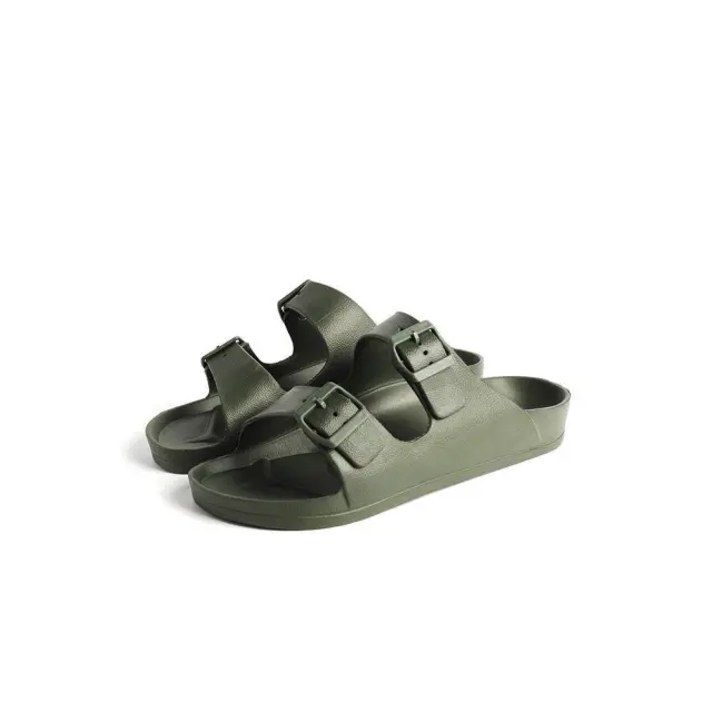Emerson Two-Strap Sliders (241.EM95.25-Army Green) - Πράσινο 2