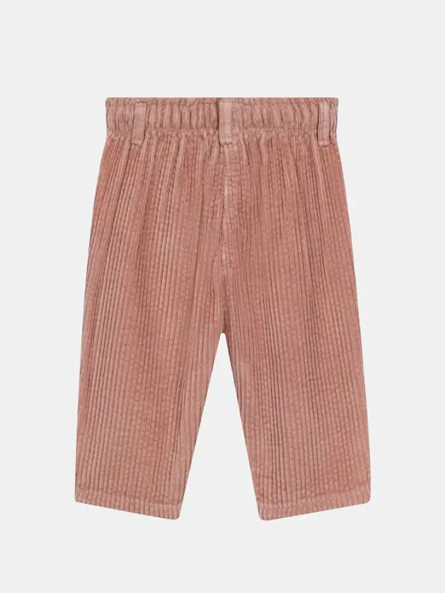 Βρεφικό Παντελόνι για Κορίτσια Cozy Velvet ΡΟΖ 3