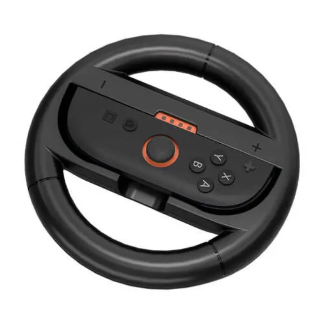 Σετ 2 Τιμόνια Racing Wheel για Nintendo Switch 2 Joy-Con Μαύρα 3