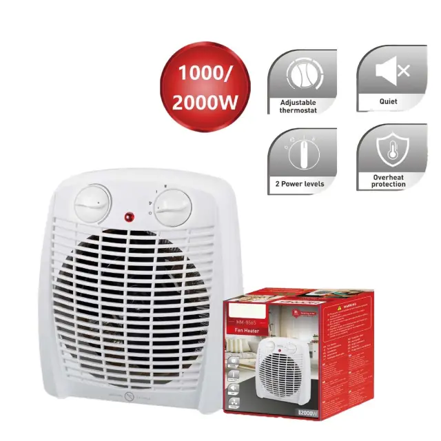 Hoomei Αερόθερμο Δαπέδου 2000W HM-8565 2