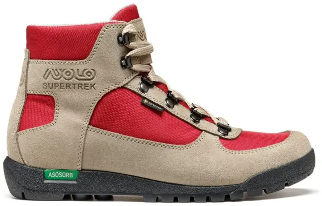 Asolo Γυναικείο Μποτάκι Supertrek GTX ML Earth Beige/Chilired - A25501-B154 - 39 1/3 2