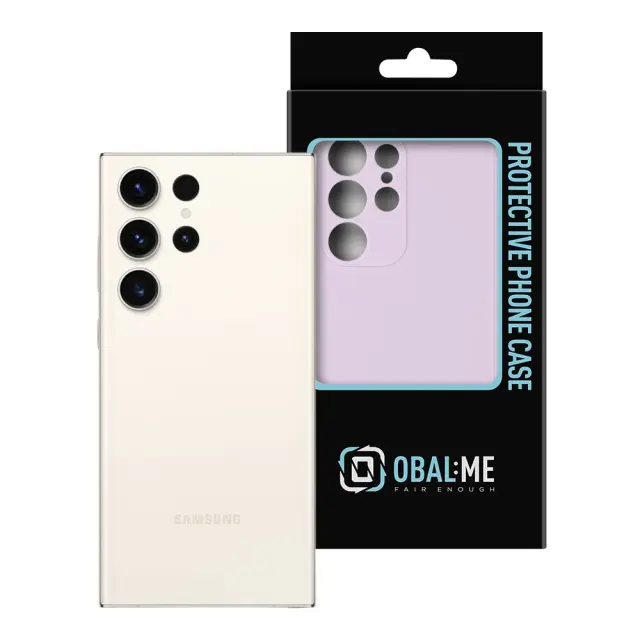 OBAL:ME Matte TPU Case for Samsung Galaxy S23 Ultra Purple 3