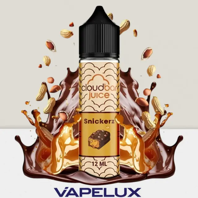 CloudBar Juice Flavor Shots Snickerz 12ml to 60ml