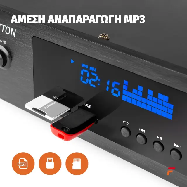 FENTON AV550BT ΕΝΙΣΧΥΤΗΣ 5.1 2