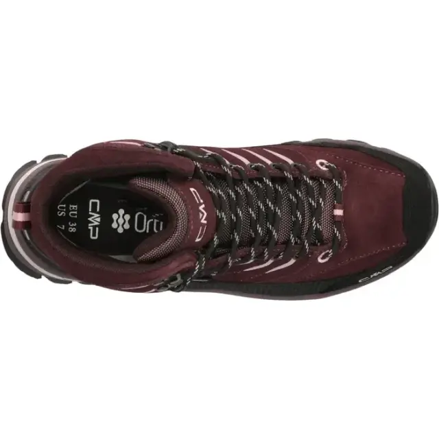CMP Rigel 2.0 Mid Trekking Wp Αδιάβροχα Γυναικεία Μποτάκια Ορειβασίας Plum-Soft Pink 3