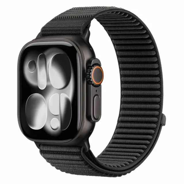 Tech-protect Nylonloop Apple Watch 8 / 9 / 10 / 11 / 12 / Se (40 / 41 / 42 Mm) Black 3