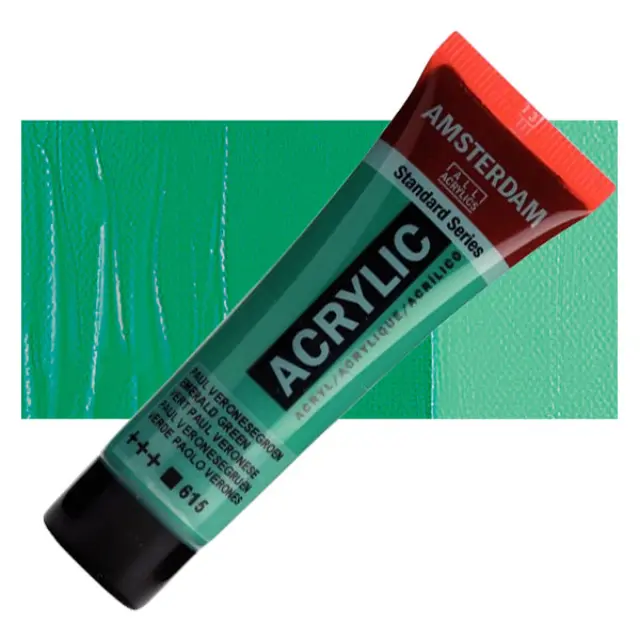 Ακρυλικό Talens Amsterdam 615 Emerald Green - 20ml