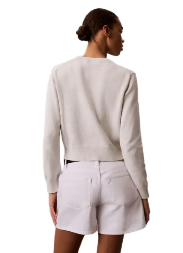 Calvin Klein γυναικείο πλεκτό πουλόβερ με λογότυπο LV047G322G-1 2