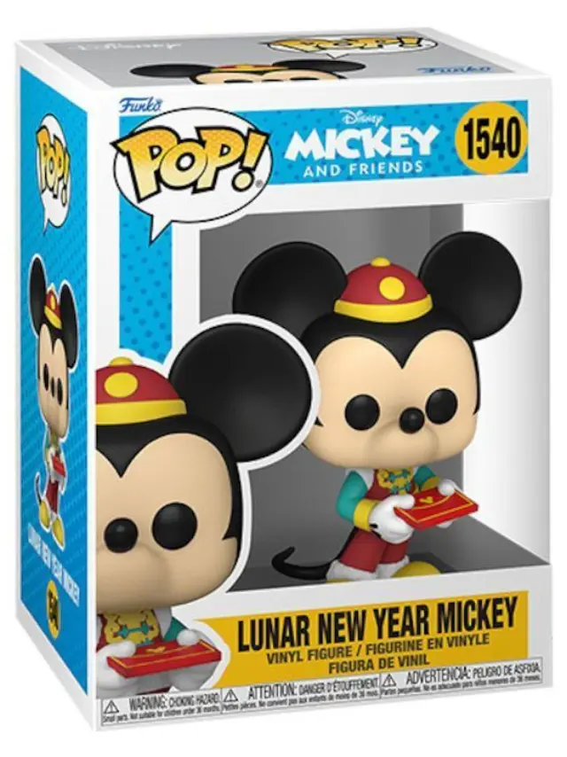 Funko POP! Disney: Mickey and Friends - Lunar New Year Mickey #1540 Vinyl Figure 2