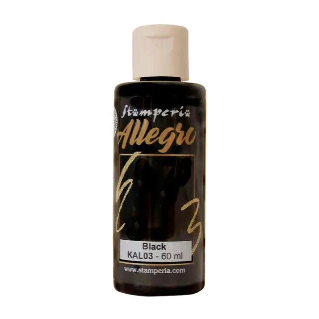 Χρώμα ακρυλικό Allegro 59ml, Black