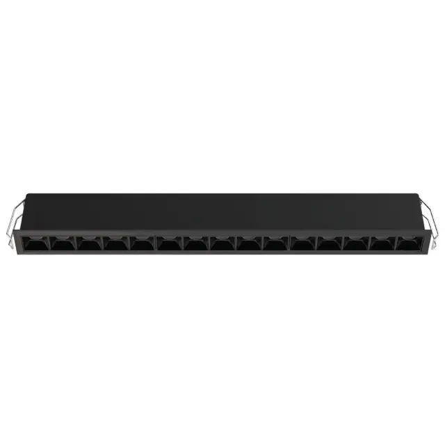 Sero 04618/15/B/W/30 Χωνευτό σταθερό φωτιστικό οροφής led 3000K 15x2W 30° Μαύρο