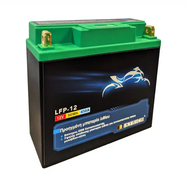 Μπαταρία Εκκίνησης Λιθίου 12V 7.5Ah 420A LFP-12 Skyrich