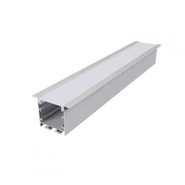 Aca Light VYLO ΠΡΟΦΙΛ ΑΛΟΥΜΙΝΙΟΥ P211U ΛΕΥΚΟ ME ΟΠΑΛ PC ΚΑΛΥΜΜΑ 3m/pc