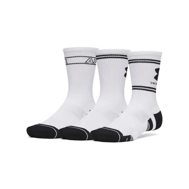 Under Armour Perf Tech Nov (3Pair) (6015141-100) - Λευκό 3