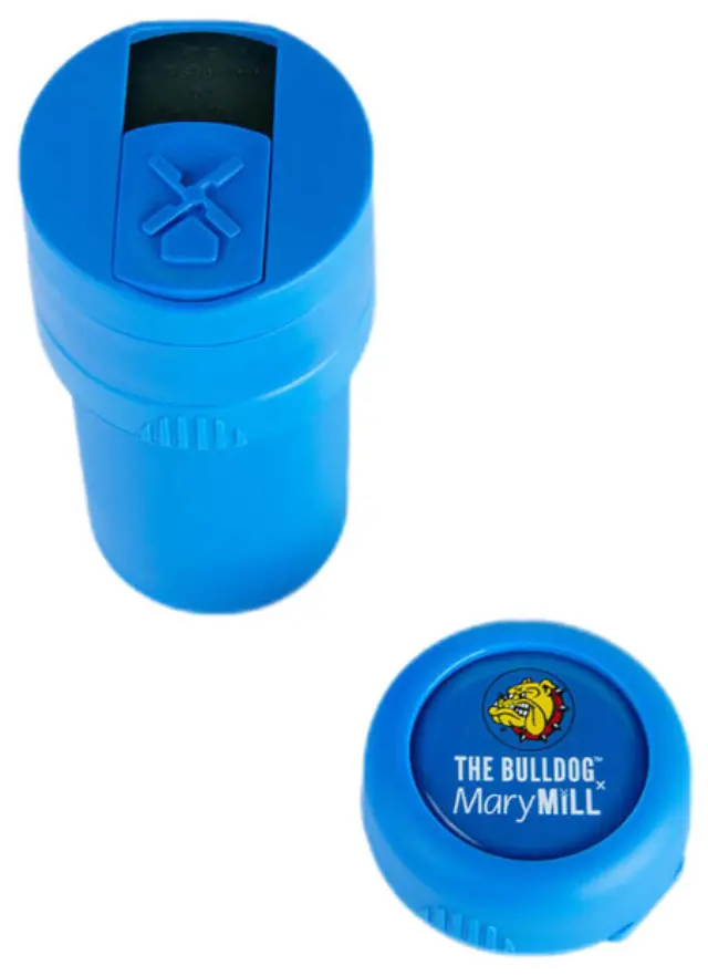 The Bulldog Amsterdam x MaryMill Grinder Μπλε 13cm - 3 Parts 2