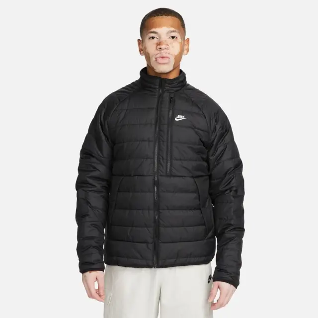 Nike Sportswear Legacy Puffer Jacket (DQ4929-011) - Μαύρο - XS