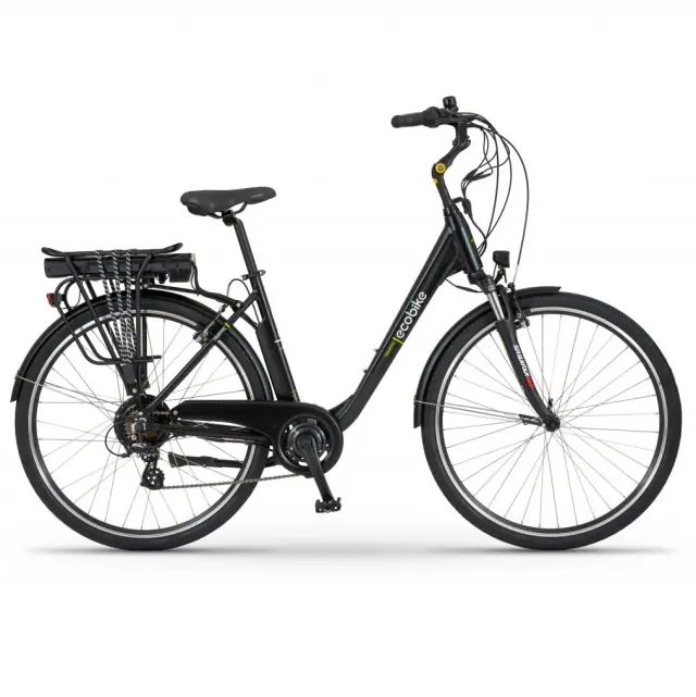 ECOBIKE TRAFFIC ΗΛΕΚΤΡΙΚΟ ΠΟΔΗΛΑΤΟ ΠΟΛΗΣ 28'' ALLOY 7sp 13AH ΜΑΥΡΟ 2022