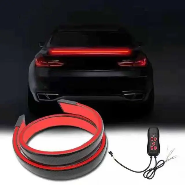 Ταινία LED – Car Tail Light Strip – 12V – 90cm – Red - 00550 2