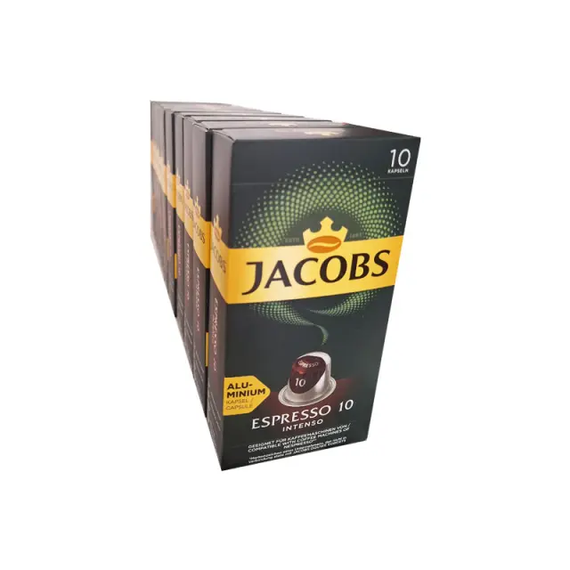 Jacobs Espresso Intenso κάψουλες Nespresso - (10x10) τεμ.