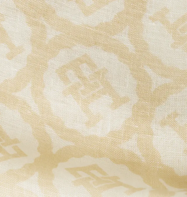 Φουλάρι TOMMY HILFIGER TH Linen Monogram 16029 Μπεζ 3