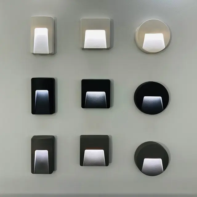 Pam Φωτιστικό Led τοίχου στρογγυλό 3W IP65 ø13.5x3cm λευκό Άσπρο 3