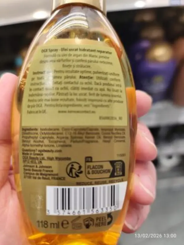Argan Oil of Morocco Oil Spray Αναδόμησης 118ml 2